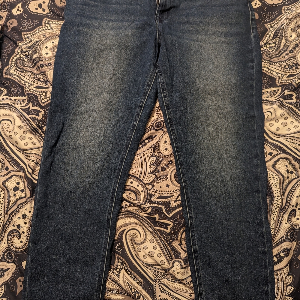 Angels Stretch Skinny Blue Jeans